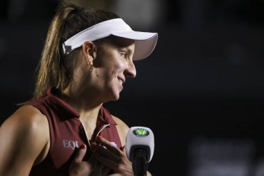 Sao Paulo (SP), 09 / 13 / 2025 - Ingrid Martins ve Laura Pigossi, Sao Paulo 'daki SP Open' da, 13 Eylül 2025 tarihinde Villa-Lobos parkında gerçekleşti. (leco viana\ yeni2))