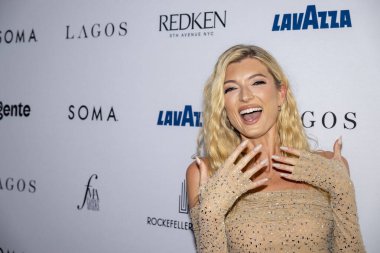 12 Eylül 2025, New York, New York, ABD: Sophie Sumner 12 Eylül 2025 tarihinde New York 'ta The Rainbow Room' da Daily Front Row 'un 12. (M10 'lar\ yeni 2ler))