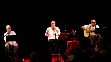 Rio de Janeiro (rj), 12 / 09 / 2025 - show / danilo / caymmi / teatro racval- singer Danilo caymmi, Rio de Janeiro 'nun merkezindeki Petrobras rakip tiyatrosunda 12 Eylül 2025' te oynanan bir gösteri sırasında. (Onofre Veras / Yeni2)      