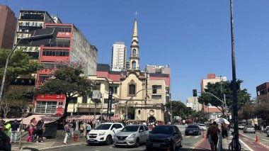 Sao Paulo (SP), 09 / 14 / 2025 - movement / Praca da Liberdade / SP - geleneksel bir Japon mahallesi olan Rua Galvao Bueno, Praca da Liberdade 'de pazar günleri yapılan gastronomi ve kültür fuarı ile büyük bir hareket. (Oslaim Brito / Tenews2)          