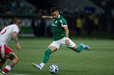 Sao Paulo (SP), 09 / 13 / 2025 - Palmeiras ve Internacional arasında oynanan Brezilya futbol şampiyonasının 23. turu için, 13 Eylül 2025 tarihinde Allianz Parque 'da oynanan maç. (ronaldo barre to\ the new 2)         