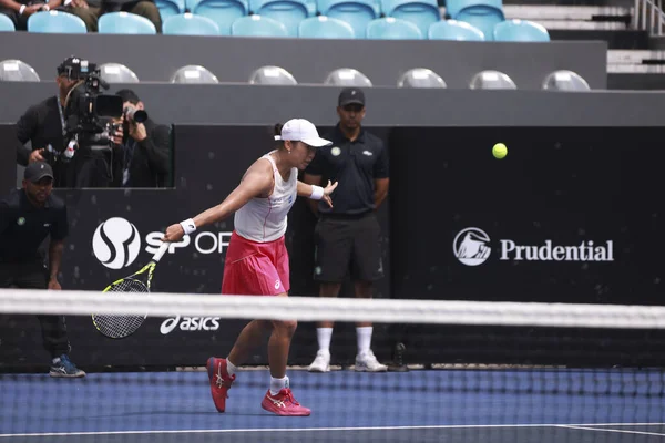 Sao Paulo (SP), 12 Eylül 2025 - Janice Tjen (INA) vs. Alexandra Eala (PHI), Sao Paulo 'daki SP Open' da, 12 Eylül 2025 tarihinde, Sao Paulo 'nun batı bölgesinde yer alır. (leco viana\ yeni2))    