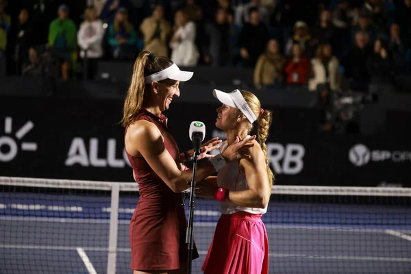 Sao Paulo (SP), 09 / 13 / 2025 - Ingrid Martins ve Laura Pigossi, Sao Paulo 'daki SP Open' da, 13 Eylül 2025 tarihinde Villa-Lobos parkında gerçekleşti. (leco viana\ yeni2))