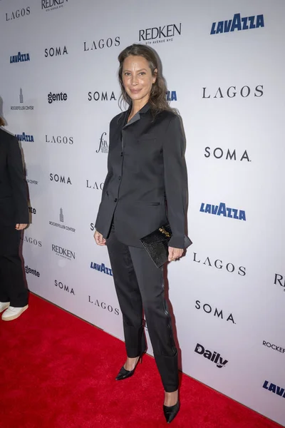 12 Eylül 2025, New York, New York, ABD: Christy Turlington 12 Eylül 2025 tarihinde New York 'ta The Rainbow Room' da Daily Front Row 'un 12. (M10 'lar\ yeni 2ler))