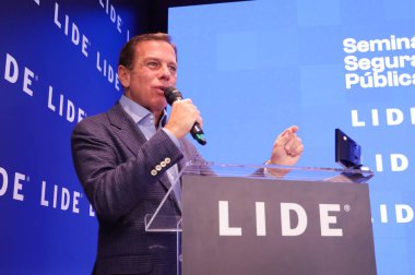 Sao Paulo (sp), 09 / 16 / 2025 - Lide başkanı Joao Doria, Lide kamu güvenliği seminerine katılıyor. Casa Lide, Jardim Paulistano mahallesi, Paulista 'nın batı bölgesi. (Marcelo estevao.) (Yeni 2.)