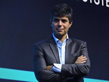 Sao Paulo (SP), 16 Eylül 2025 - Ekonomi / Perakende / İş - Sao Paulo 'daki Expo Center Norte' de düzenlenen Latam Perakende Fuarı 'nın ilk gününde perakende ve e-ticaret zinciri Luiza onurlandırıldı. (Leandro Chemalle\ Yeni 2))