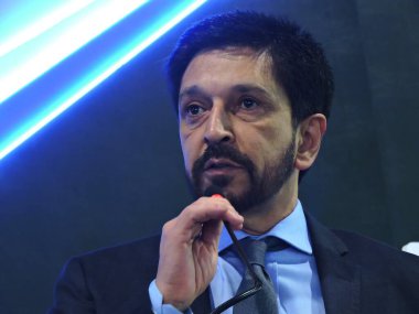 Sao Paulo (SP), 09 / 16 / 2025 - Sao Paulo Belediye Başkanı Ricardo Nunes, Expo Center Norte 'de düzenlenen ekipman, sistem ve konukseverlik fuarı olan Equipotel' in açılışına katılıyor. (Leandro Chemalle\ Yeni 2)) 