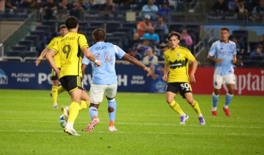 (NYCFC, Columbus Crew 'a karşı. 17 Eylül 2025, New York, ABD. (niyi fote\ theenews2)