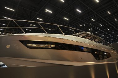 Sao Paulo (SP), 18 Eylül 2025 - Latin Amerika 'nın en büyük denizcilik olayı olan Sao Paulo Boat Show 2025, bu Perşembe açıldı ve sergilenen 170 tekneyle 23 Eylül' e kadar devam etti. (leco viana\ yeni2))           