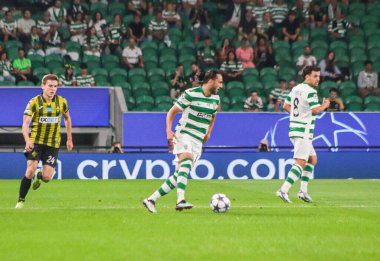 Lizbon (PT) 09 / 18 / 2025 - maç / spor vs kairat - Sporting CP ve FC Kairat arasında oynanan maçta, Lizbon 'daki Jose Alvalade Stadyumu' nda oynanan UEFA Şampiyonlar Ligi için geçerli. (Raphael melo\ yeni2))