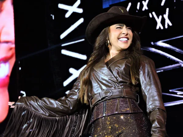 Jaguariuna (SP), September 19, 2025 - Country singer Lauana Prado. The first night of shows at the Jaguariuna Rodeo Festival featured performances by Chitaozinho and Xororo, Murilo Huff, and Lauana Prado. (leandro chemalle / thenews2)