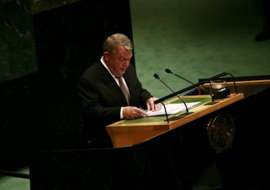 Filistin Sorununun Barışçıl Çözümlenmesi ve İki Devletin Çözümünün Uygulanması İçin Üst Düzey Uluslararası Konferans. 22 Eylül 2025, New York, ABD: Lars Lokke Rasmussen, Dışişleri Bakanı (niyi fote / thews2)