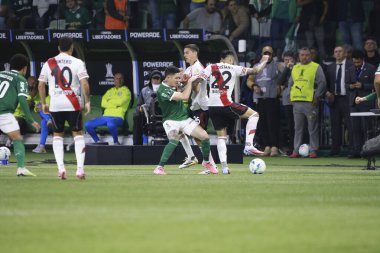 Sao Paulo (SP), 09 / 24 / 2025 Palmeiras (BRA) ve River Plate (ARG) arasındaki maç, Copa Libertadores 'in çeyrek finallerinin ikinci ayağı için Allianz Parque' da (leco viana / thews2)