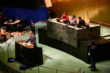 24 Eylül 2025, New York, ABD: Spains King Don Felipe VI, New York 'taki BM genel merkezinde düzenlenen UNGA 80 Genel Kurul Toplantısında şu tema yer aldı: Birlikte daha iyi (niyi fote / theenews2)