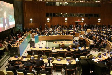 24 Eylül 2025, New York, ABD: UNGA 80 Genel Kurul Toplantısı sırasında Özel İklim Zirvesi New York 'taki BM karargahında gerçekleşti (niyi fote / thews2)