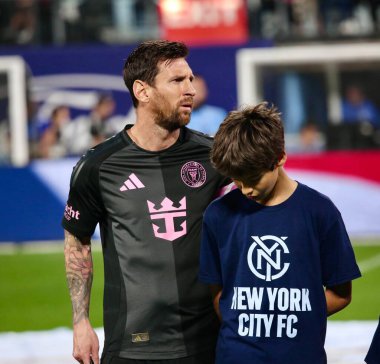 24 Eylül 2025, New York, ABD: NYCFC ve Inter Miami arasındaki futbol maçı sırasında New York 'taki Citifield Stadyumu' nda MLS için geçerli (niyi fote / thews2)