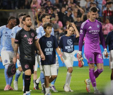 24 Eylül 2025, New York, ABD: NYCFC ve Inter Miami arasındaki futbol maçı sırasında New York 'taki Citifield Stadyumu' nda MLS için geçerli (niyi fote / thews2)