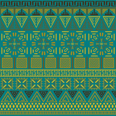 aşiret etnik seamless modeli.