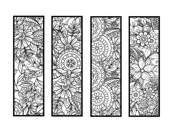 Coloring bookmarks set Stock Vector Image by ©elinorka #278893264