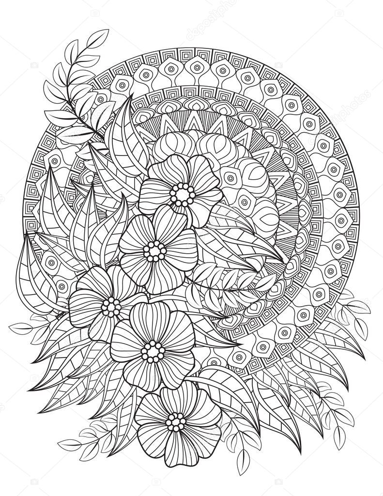 Floral Mandala Pattern