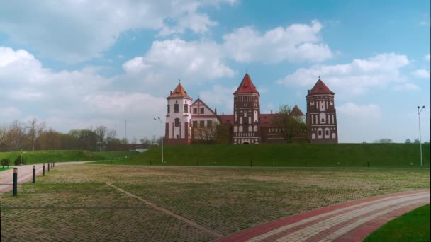 Bielorussia. Vecchio castello — Video Stock