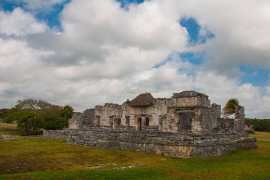 Tulum, Riviera Maya, Yucatan, Meksika: İçinde Majestic kalıntıları Tulum.Tulum olduğunu Mexicos Karayip kıyısındaki tatil beldesi.