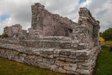 Tulum, Riviera Maya, Yucatan, Meksika: İçinde Majestic kalıntıları Tulum.Tulum olduğunu Mexicos Karayip kıyısındaki tatil beldesi.