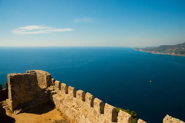 Alanya 성곽에서 보기입니다 아시아 — 스톡 사진