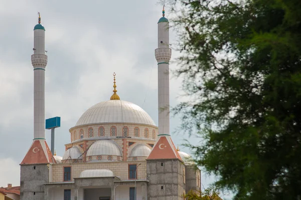 Eskisehir Turchia Nuova Moschea Sulla Collina Che Ancora Costruzione Eskisehir — Foto Stock
