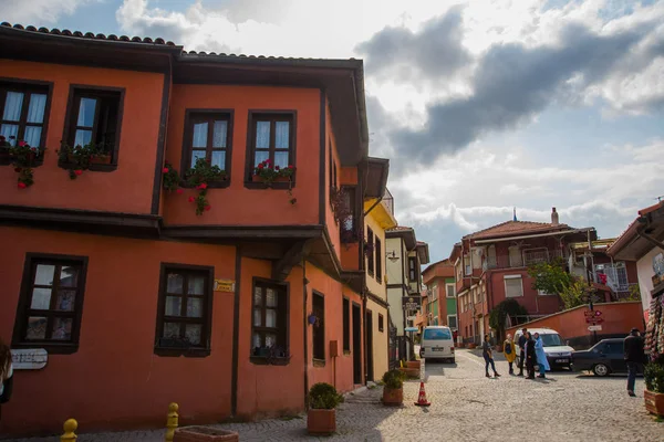 エスキシーヒル トルコ カラフルなOdunpazari地区の家はエスキシーヒル市で表示されます エスキシーヒルはトルコで人気の観光地です — ストック写真