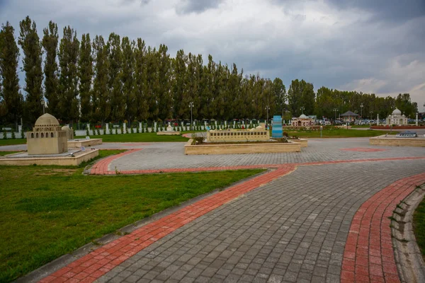 Lindas Miniaturas Parque Sazova Parque Arte Cultura Científica Turquia Eskisehir — Fotografia de Stock