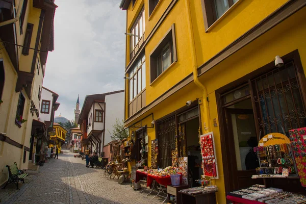 Eskisehir Türkei Bunte Häuseransichten Odunpazari District Eskisehir City Eskisehir Ist — Stockfoto