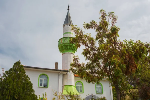 Eskisehir Turkey Beautiful Ancient Mosque Minaret Minaret Sky Eskisehir Populer — Stock Photo, Image