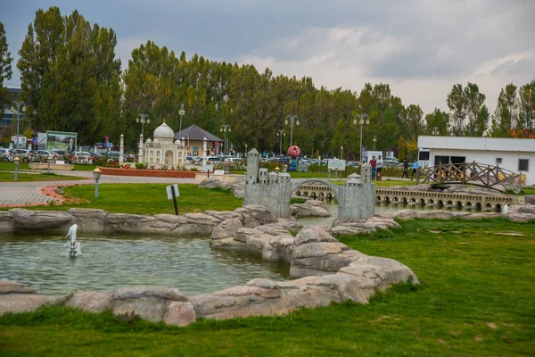 Όμορφες Μινιατούρες Στο Πάρκο Sazova Επιστήμη Τέχνης Και Πολιτισμού Park — Φωτογραφία Αρχείου