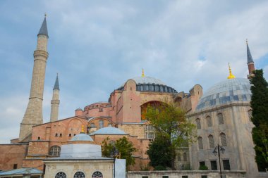 Ayasofya'nın, Hıristiyan Patriklik Bazilikası, imparatorluk Camii ve şimdi bir müze, Istanbul, Türkiye.