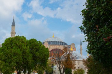 Ayasofya'nın, Hıristiyan Patriklik Bazilikası, imparatorluk Camii ve şimdi bir müze, Istanbul, Türkiye.