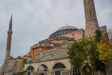 Ayasofya'nın, Hıristiyan Patriklik Bazilikası, imparatorluk Camii ve şimdi bir müze, Istanbul, Türkiye.