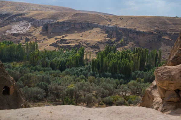 Selime Monastery Cappadocia Turkey Green Tour Selime Town End Ihlara — Stock Photo, Image