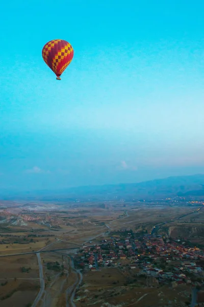 Cappadocia Turkey Hot Air Balloons Flying Sunrise Cappadocia Region Turkey — Stock Photo, Image