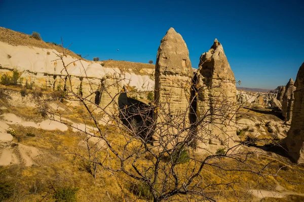 Goreme Capadocia Anatolia Turquía Pequeño Valle Del Amor Hermoso Paisaje — Foto de Stock