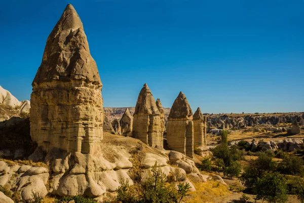 Goreme Capadocia Anatolia Turquía Valle Del Amor Gorkundere Hermoso Paisaje — Foto de Stock