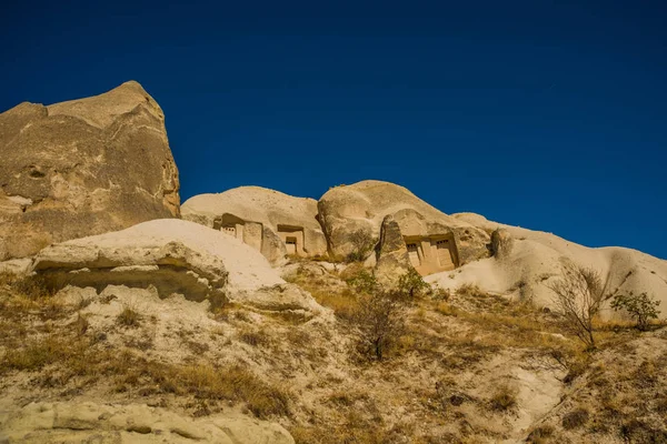 Région Goreme Cappadoce Anatolie Turquie Magnifique Paysage Montagneux Par Beau — Photo