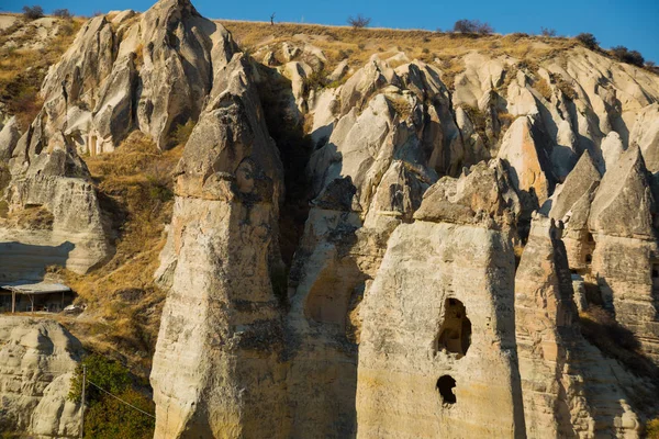 Goreme Museo All Aperto Cappadocia Turchia Una Bella Giornata Estiva — Foto Stock