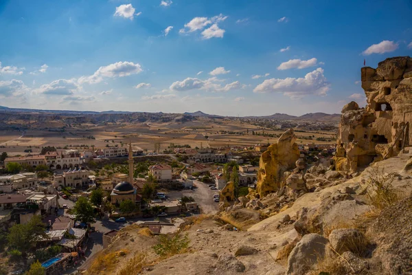 Kappadokien Türkei Die Alte Höhlensiedlung Cavusin Man Die Älteste Felskirche — Stockfoto