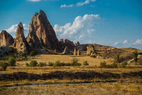 Cappadocia Anadolu Türkiye Peri Bacası Paketleme Mantar Vadisi Ndeki Taş — Stok fotoğraf