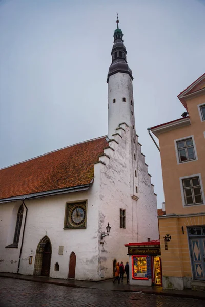 Church Holy Spirit Old Town Tallinn Estonia Eastern Europe Old — Stock Photo, Image