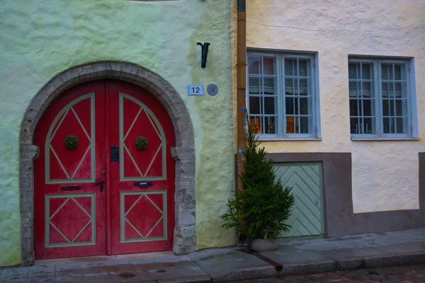 Streets Old Town Architecture Estonian Capital Tallinn Estonia — Stock Photo, Image