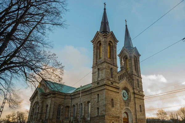 Charles Church, Kaarli kirik, Lutheran church in Tallinn, Estonia. Neo-Gothic Lutheran Church of the XIX century.