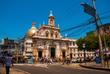 Salvador, Bahia, Brezilya: Şehir merkezinde Klasik mimari Katolik Kilisesi