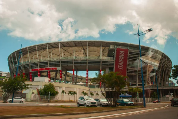 SALVADOR, BRASIL: Fonte Nova, Estadio en Bahía —  Fotos de Stock